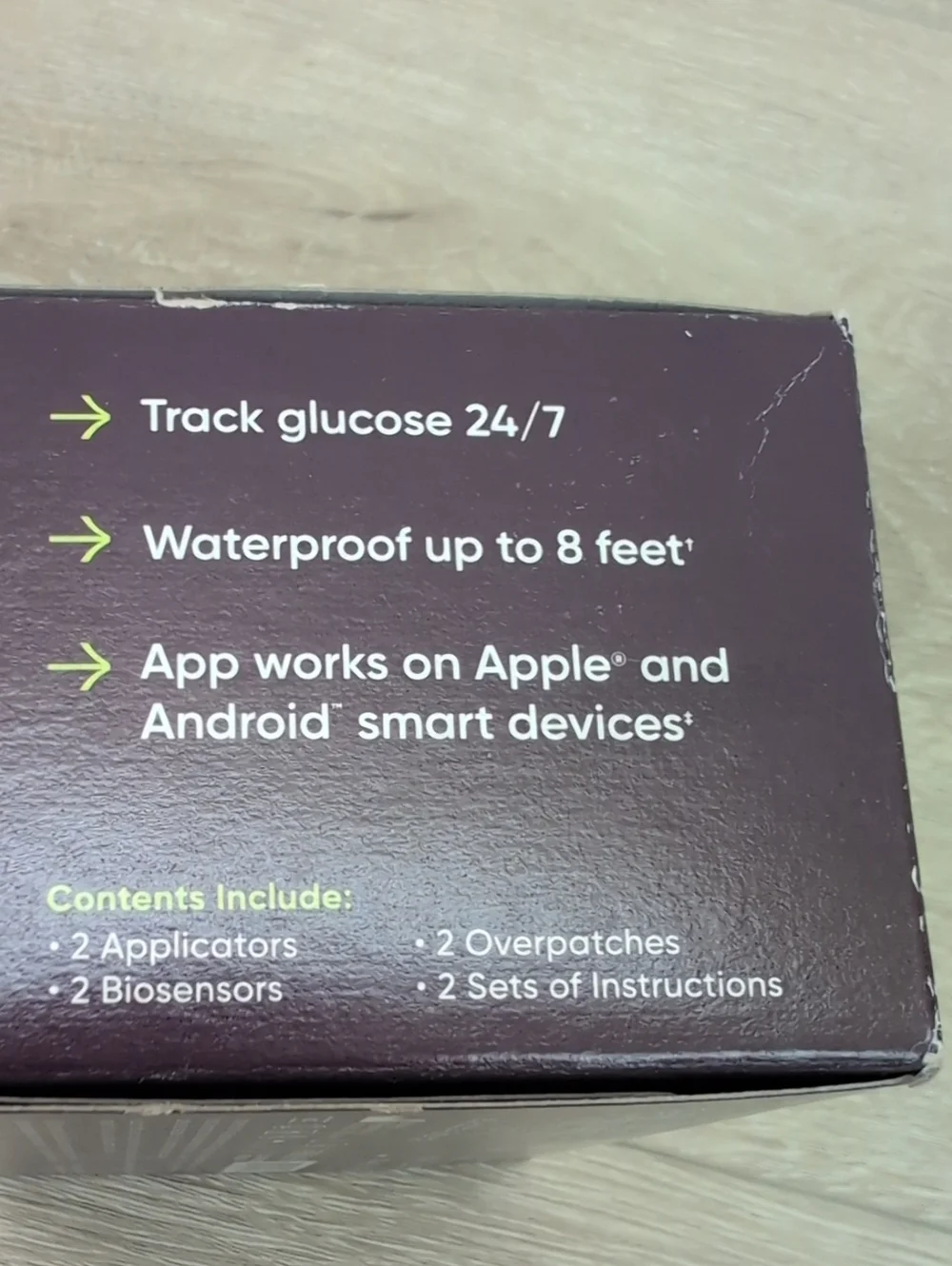 Stelo Glucose Biosensor kit W/ 2 Applicators Brand New - Picture 3 of 4